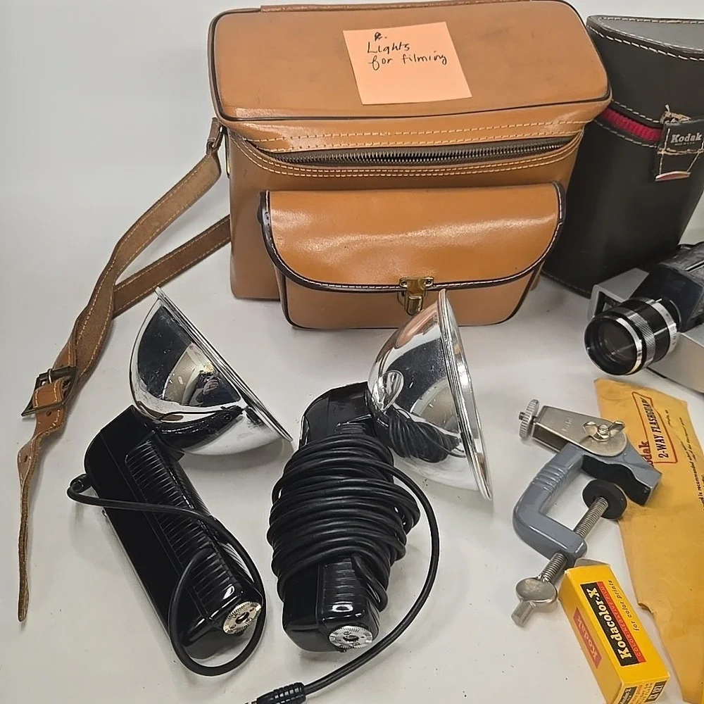 Vintage Camera Equipment‎ Lot Kodak (Untested Parts Only)
